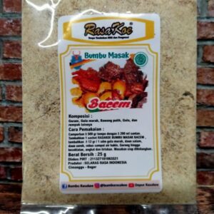 Bumbu Masak RasaKoe Bacem Non Msg - 1/4 kg